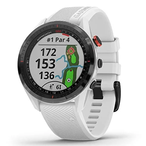 PlayBetter Garmin Approach S62 Premium Golf GPS Watch White