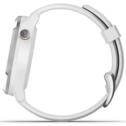 PlayBetter Garmin Approach S42 Golf GPS Watch Silver/White