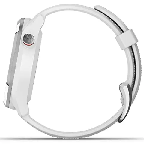 PlayBetter Garmin Approach S42 Golf GPS Watch Silver/White