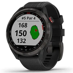 PlayBetter Garmin Approach S42 Golf GPS Watch Gunmetal/Black
