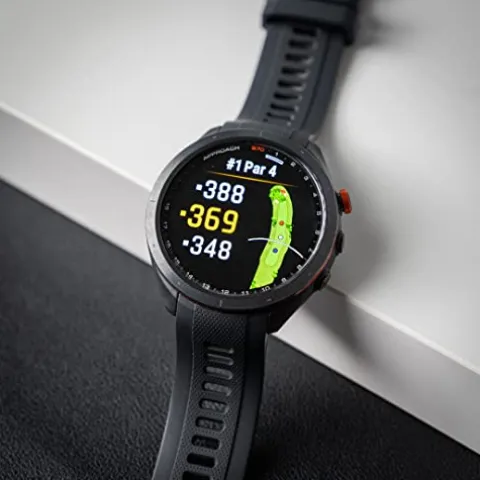 PlayBetter Garmin Approach S70 (Black, 47mm) Golf GPS Watch Bundle | Premium Smartwatch with Virtual Caddie, Playslike Distance, Screen Protectors & Portable Charger