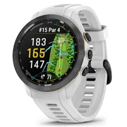 PlayBetter Garmin Approach S70 Golf GPS Watch Bundle White