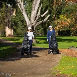 PlayBetter MGI Zip Navigator AT 2024 Electric Golf Cart Bundle Black