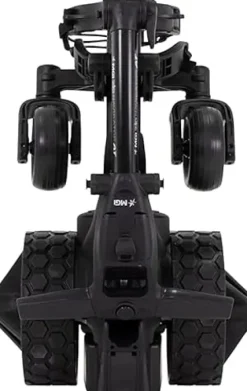 PlayBetter MGI Zip Navigator AT 2024 Electric Golf Cart Bundle Black