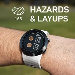 PlayBetter Shot Scope X5 Golf GPS Watch Prestige White