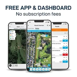 PlayBetter Shot Scope X5 Golf GPS Watch (Steel Gray) Bundle | Touchscreen, Shot Tracking Tags, Distances, Shot Detection