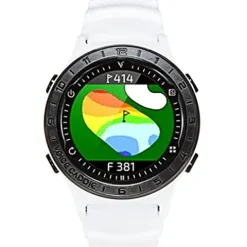 PlayBetter Voice Caddie Golf A2 Hybrid GPS Watch White