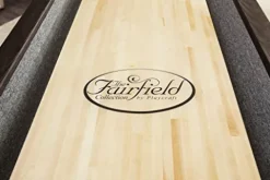 Playcraft Brazos River 14′ Weathered Black Pro-Style Shuffleboard Table Black