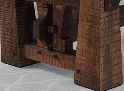 Playcraft Bull Run 8′ Slate Pool Table Brown Black