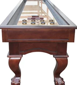 Playcraft Charles River 14′ Espresso Pro-Style Shuffleboard Table
