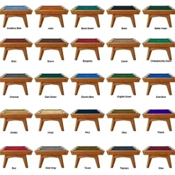 Playcraft Copenhagen 8′ Slate Pool Table