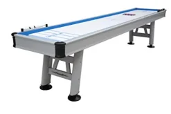 Playcraft Extera 12′ Outdoor Shuffleboard Table Silver
