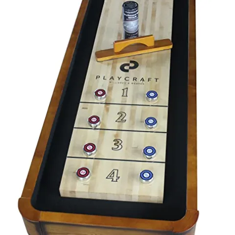 Playcraft Georgetown Shuffleboard Table Honey
