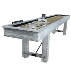Playcraft Montauk 9 Shuffleboard Table Whitewash