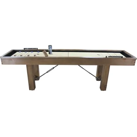 Playcraft Montauk Pecan Shuffleboard Table