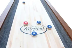 Playcraft Santa Fe 12′ Pro-Style Shuffleboard Table Blue