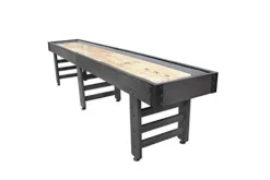 Playcraft Saybrook Midnight Shuffleboard Table Midnight Charcoal Gray 12
