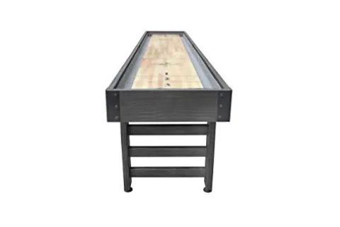 Playcraft Saybrook Midnight Shuffleboard Table Midnight Charcoal Gray 12