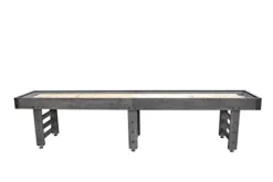 Playcraft Saybrook Midnight Shuffleboard Table Midnight Charcoal Gray 12