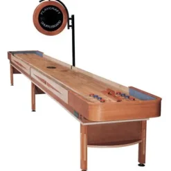 Playcraft Telluride Shuffleboard Table 12′ Honey