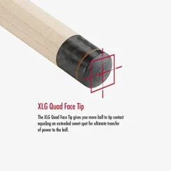 Players HXTP4 Jump Break Pool Cue Quadruple Threat Pure X