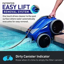 Polaris 9550 Sport Robotic Pool Cleaner Blue