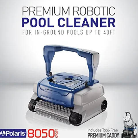 Polaris 8050 Sport Robotic Pool Cleaner Blue