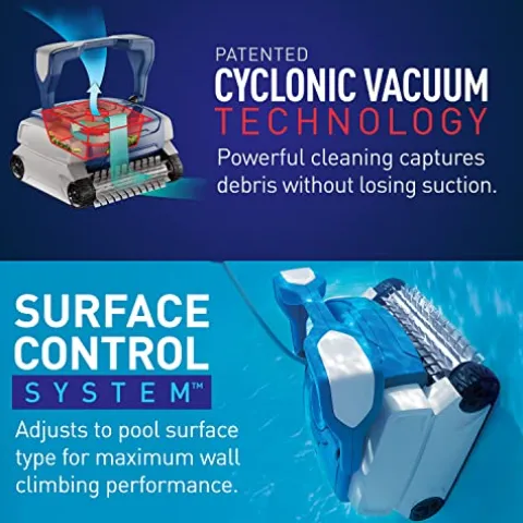 Polaris 8050 Sport Robotic Pool Cleaner Blue