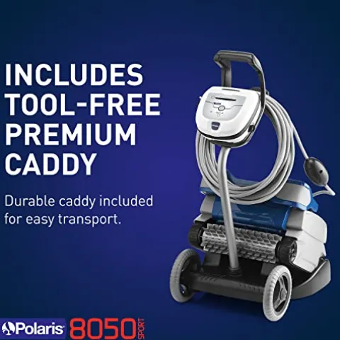 Polaris 8050 Sport Robotic Pool Cleaner Blue