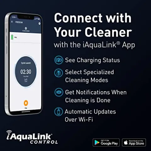 Polaris Freedom Cordless Robotic Pool Cleaner Blue