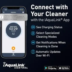 Polaris FREEDOM Plus Cordless Robotic Pool Cleaner Blue