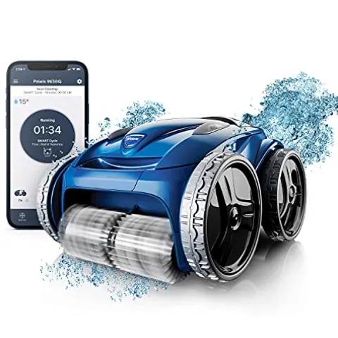 Polaris 9650iQ Sport Robotic Cleaner InGround Pools 60ft Multicolor