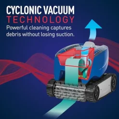 Polaris P724 Robotic Pool Cleaner White