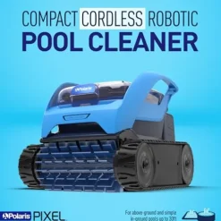 Polaris Pixel Compact Cordless Robotic Pool Cleaner Blue