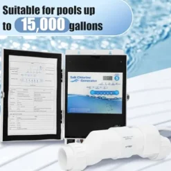 Pomeade Salt Chlorine Generator for Up to 15,000 Gallon Pools – Saltwater System with 2 Year Warranty