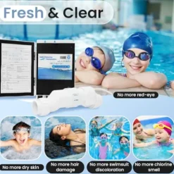 Pomeade Salt Chlorine Generator for Up to 40,000 Gallon Pools – 2 Year Warranty