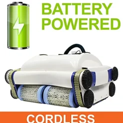 POOL BLASTER CX-1 Cordless Robotic Pool Cleaner White