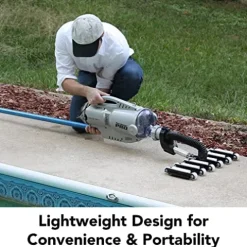 POOL BLASTER Pro 1500 Commercial Pool Vacuum Gray