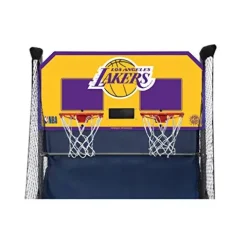 Pop-A-Shot Home Dual Shot Basketball Game Los Angeles Lakers Purple Gold