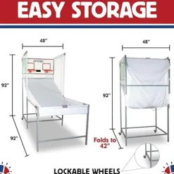 Pop-A-Shot Pro Dual Shot Arcade Basketball White