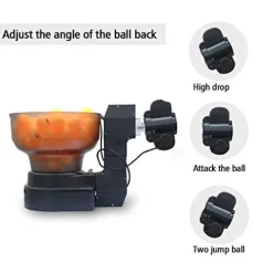 Popsport HP-07 Table Tennis Robot 36 Spin Ball Ping Pong Machine