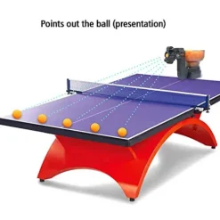 Popsport HP-07 Table Tennis Robot 36 Spin Ball Ping Pong Machine