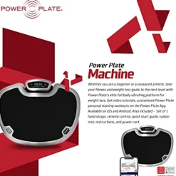 Power Plate Move Vibrating Exercise Platform Red
