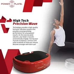 Power Plate Move Vibrating Exercise Platform Red