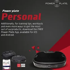 Power Plate Personal Vibrating Exercise Tool Black