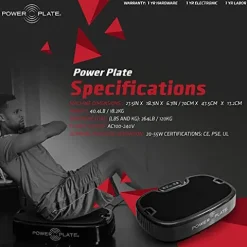 Power Plate Personal Vibrating Exercise Tool Black