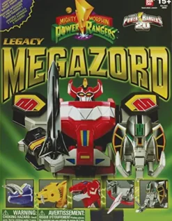 Power Rangers Legacy Megazord Action Figure Multicolor