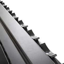 Power Systems Denali ProStyle Dumbbell Rack with Built-in Saddles – Reinforced Steel – Black Powder Coated