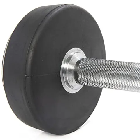 Power Systems ProStyle Round Rubber Dumbbell Pairs (70) Black