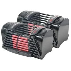 POWERBLOCK Adjustable Dumbbells Black/Red